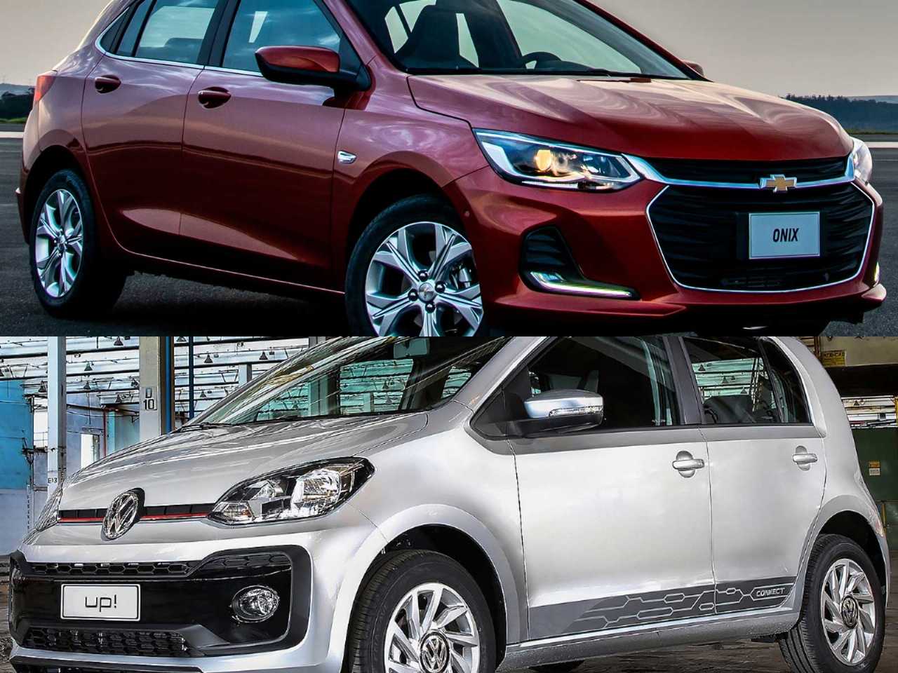 Aguardar o novo Chevrolet Onix 2020 ou comprar um VW up! TSI?