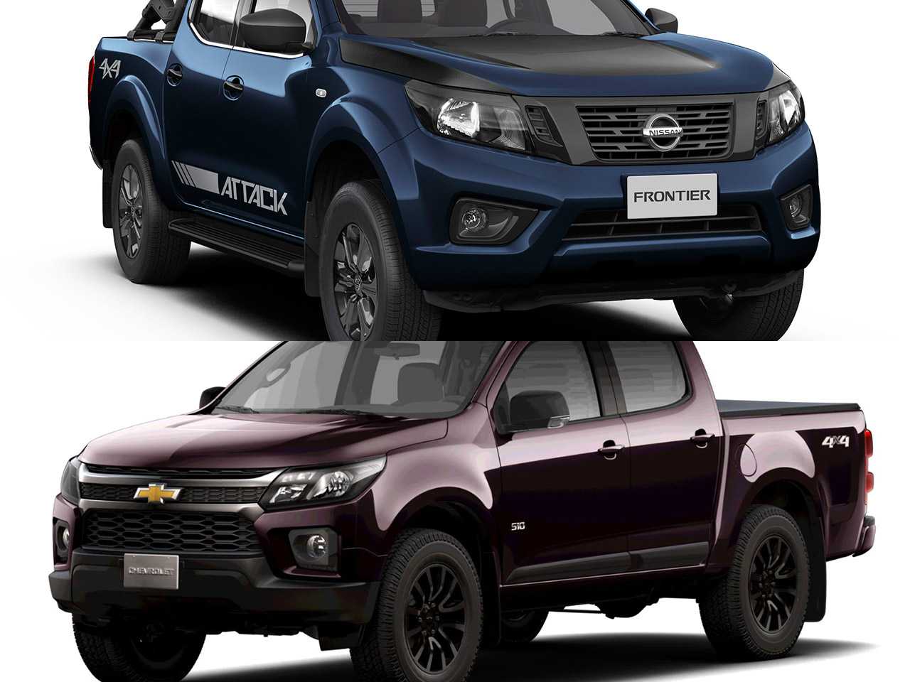 Chevrolet S10 LT 2.8 diesel 4x4 ou uma Nissan Frontier Attack 4x4?