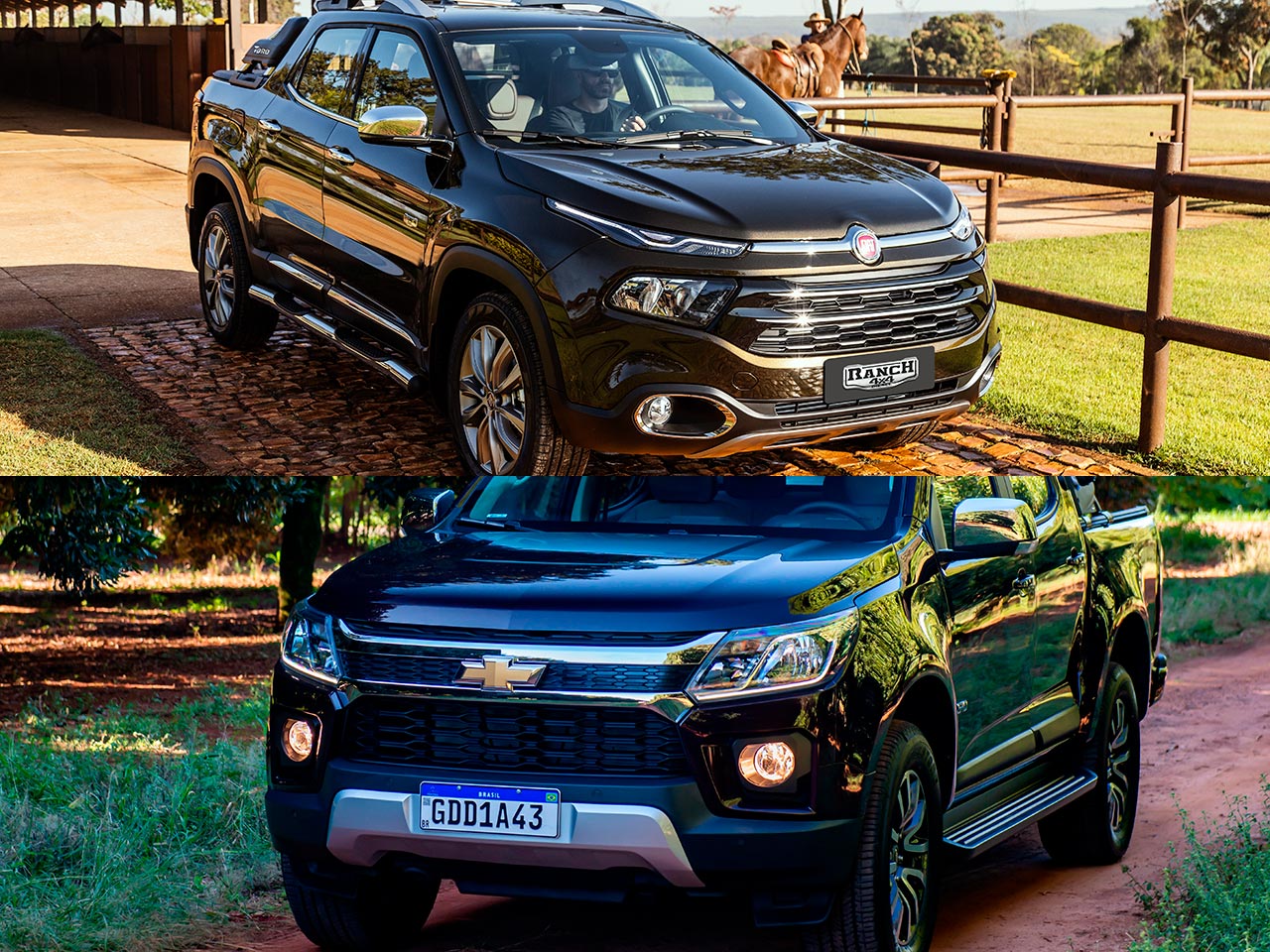 Chevrolet S10 LTZ seminova ou uma Fiat Toro Ranch 0 km?