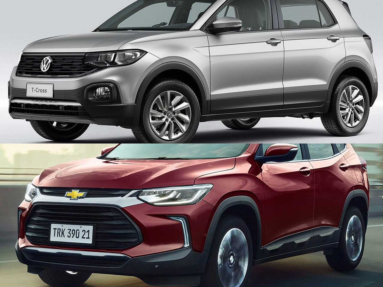 Chevrolet Tracker LTZ 1.0 turbo ou um VW T-Cross 200 TSI automático?