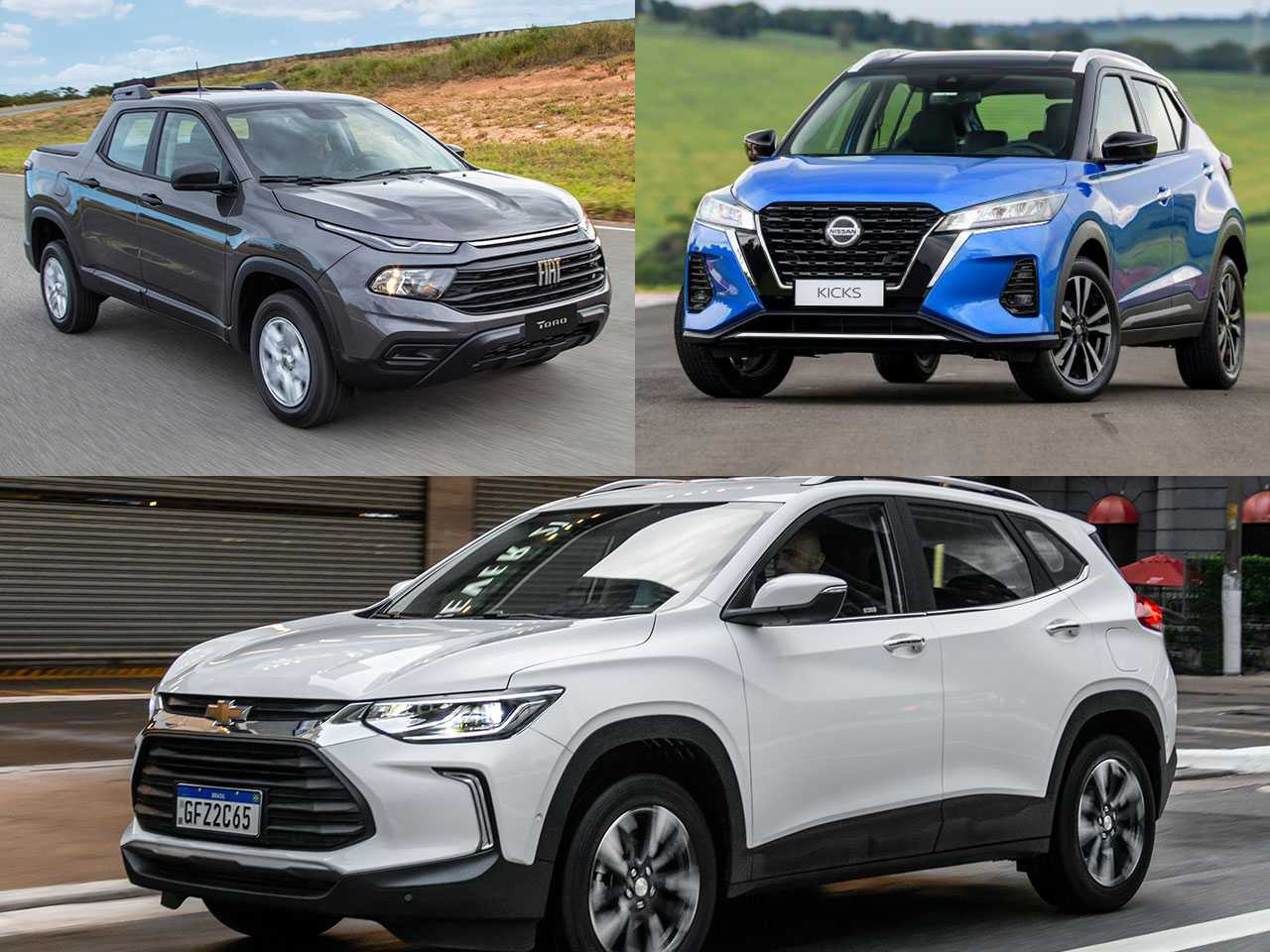 Chevrolet Tracker, Nissan Kicks ou uma Fiat Toro 1.3 turbo?