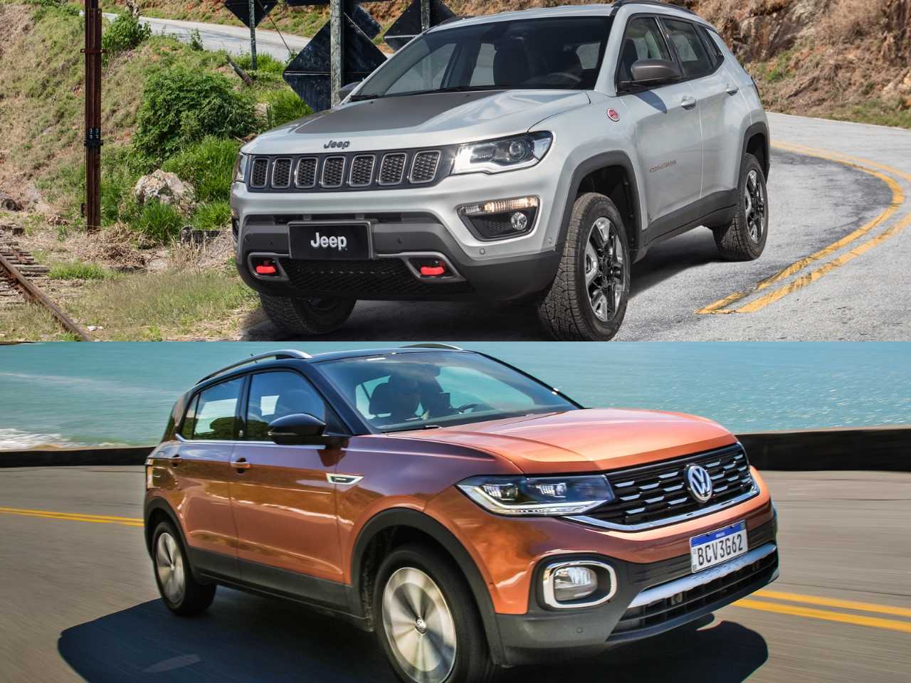 Compra com isenção de IPI: Jeep Compass ou VW T-Cross?