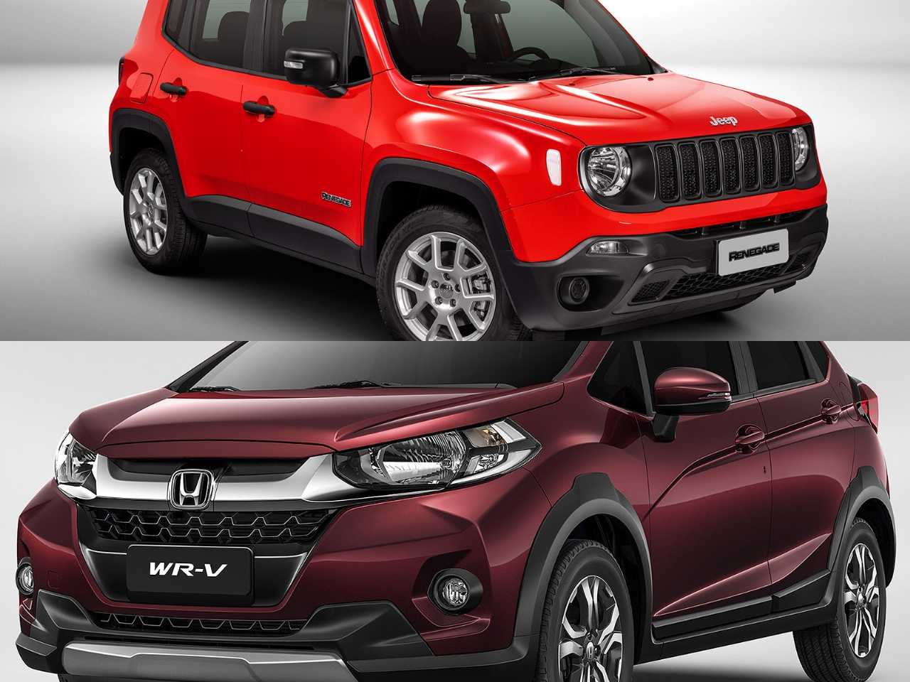 Compra na faixa de R$ 80.000: Jeep Renegade ou Honda WR-V?