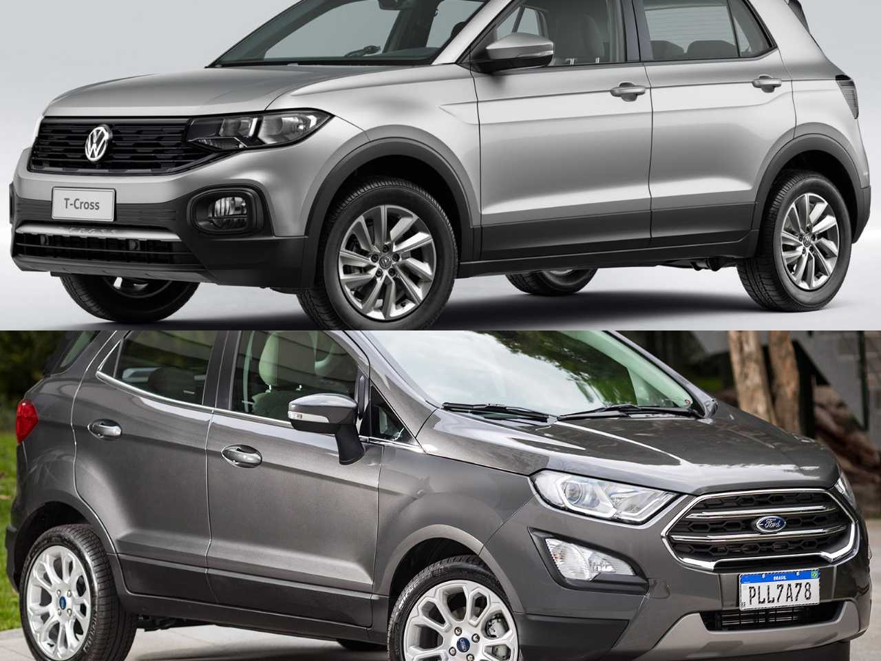 Compra PcD: EcoSport Titanium ou um T-Cross 200 TSI automático?
