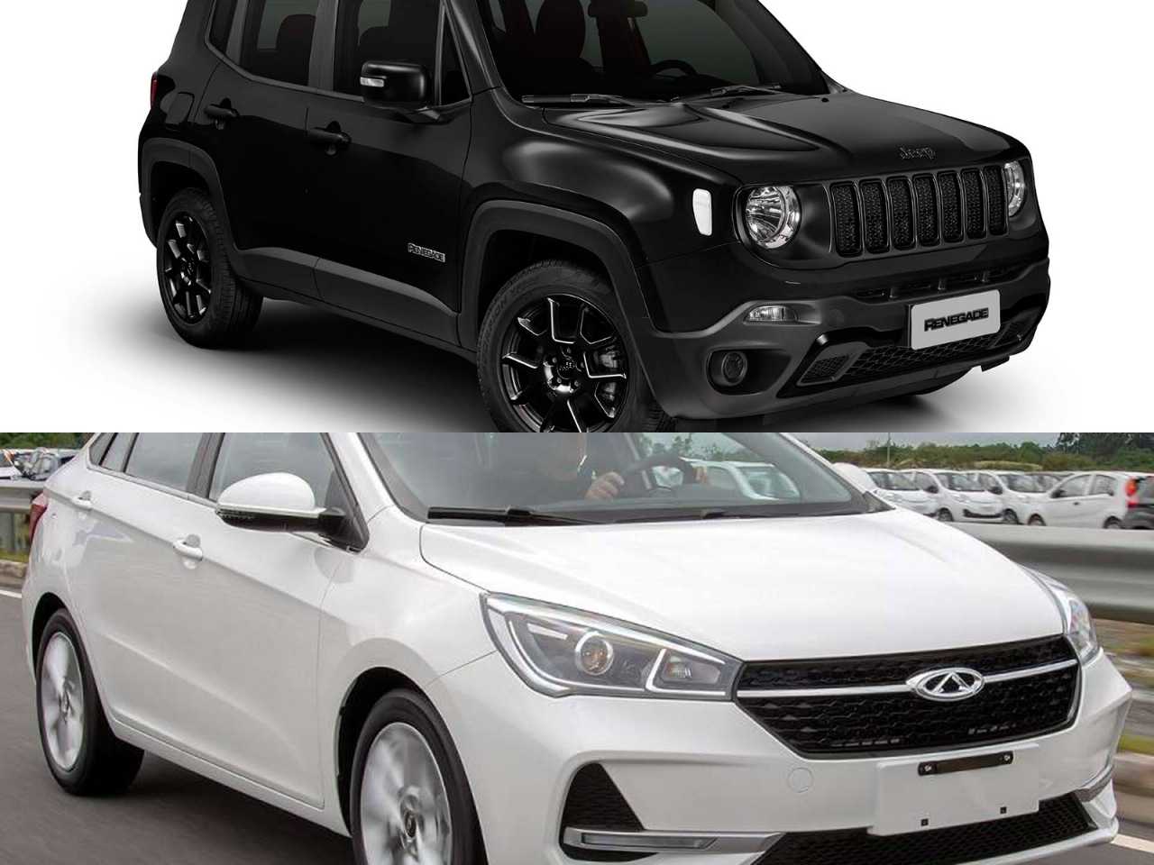 Compra PcD: Jeep Renegade ou um CAOA Chery Arrizo 5?