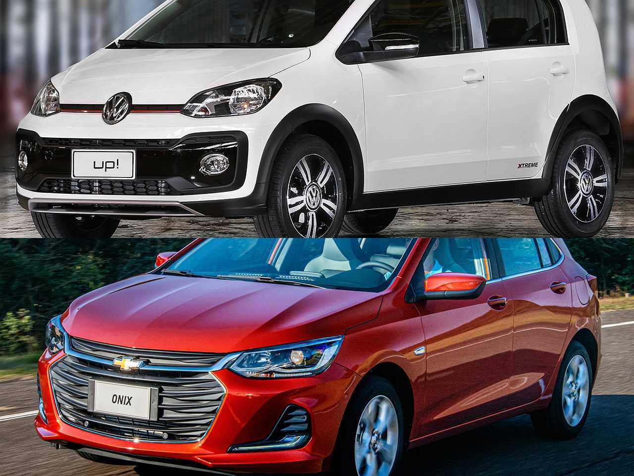 Comprar um VW up! Xtreme ou um Chevrolet Onix LTZ manual?