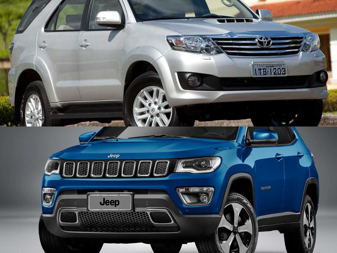 Devo trocar um Toyota SW4 2015 por um Jeep Compass novo?