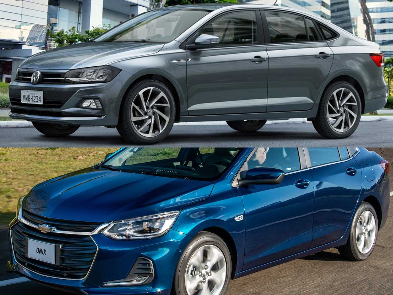 Dúvida do momento: um Onix Plus Premier ou um Virtus Highline completo?