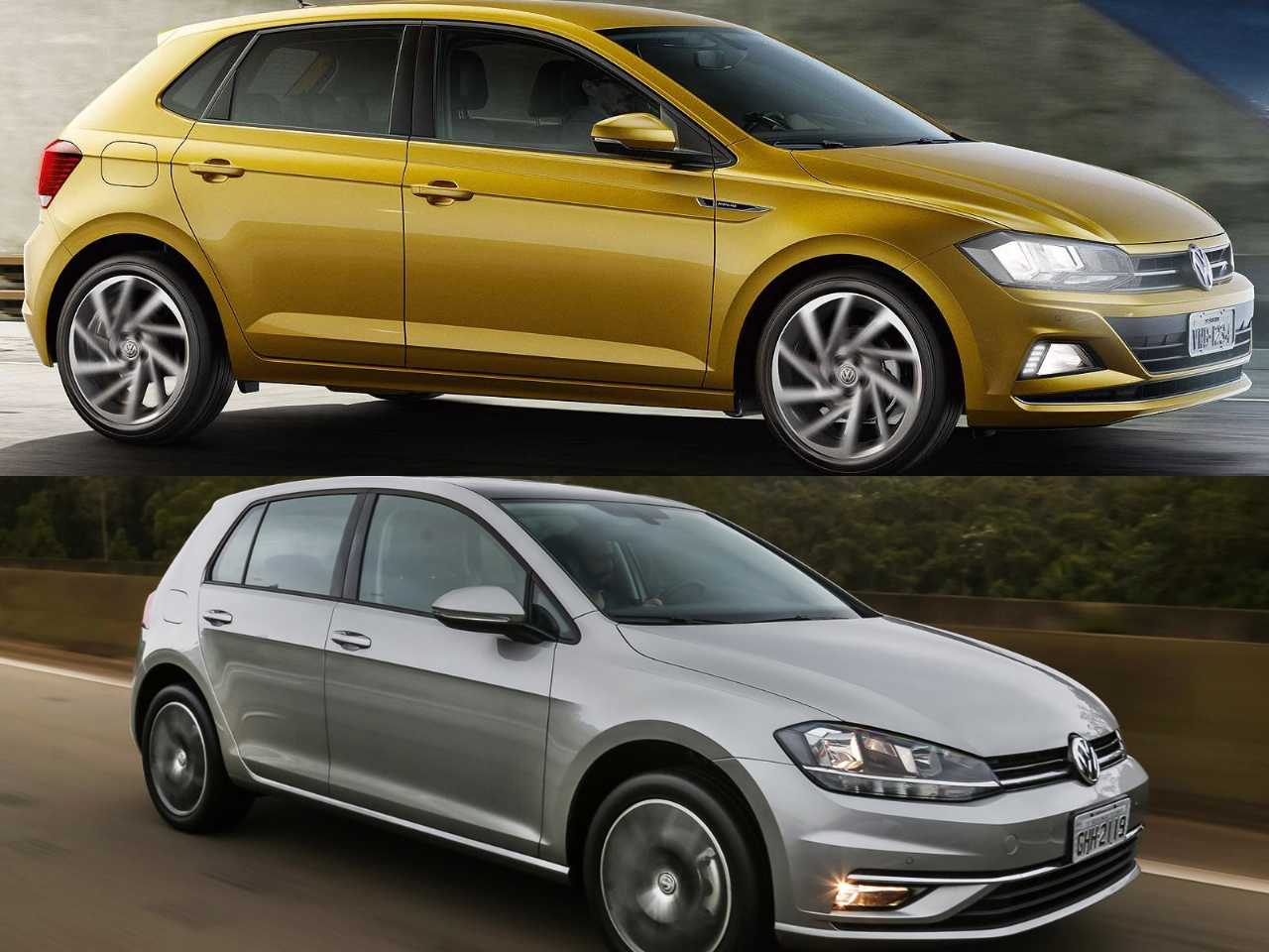 Dúvida em família: um Golf 2014 ou um Polo TSI 2019?