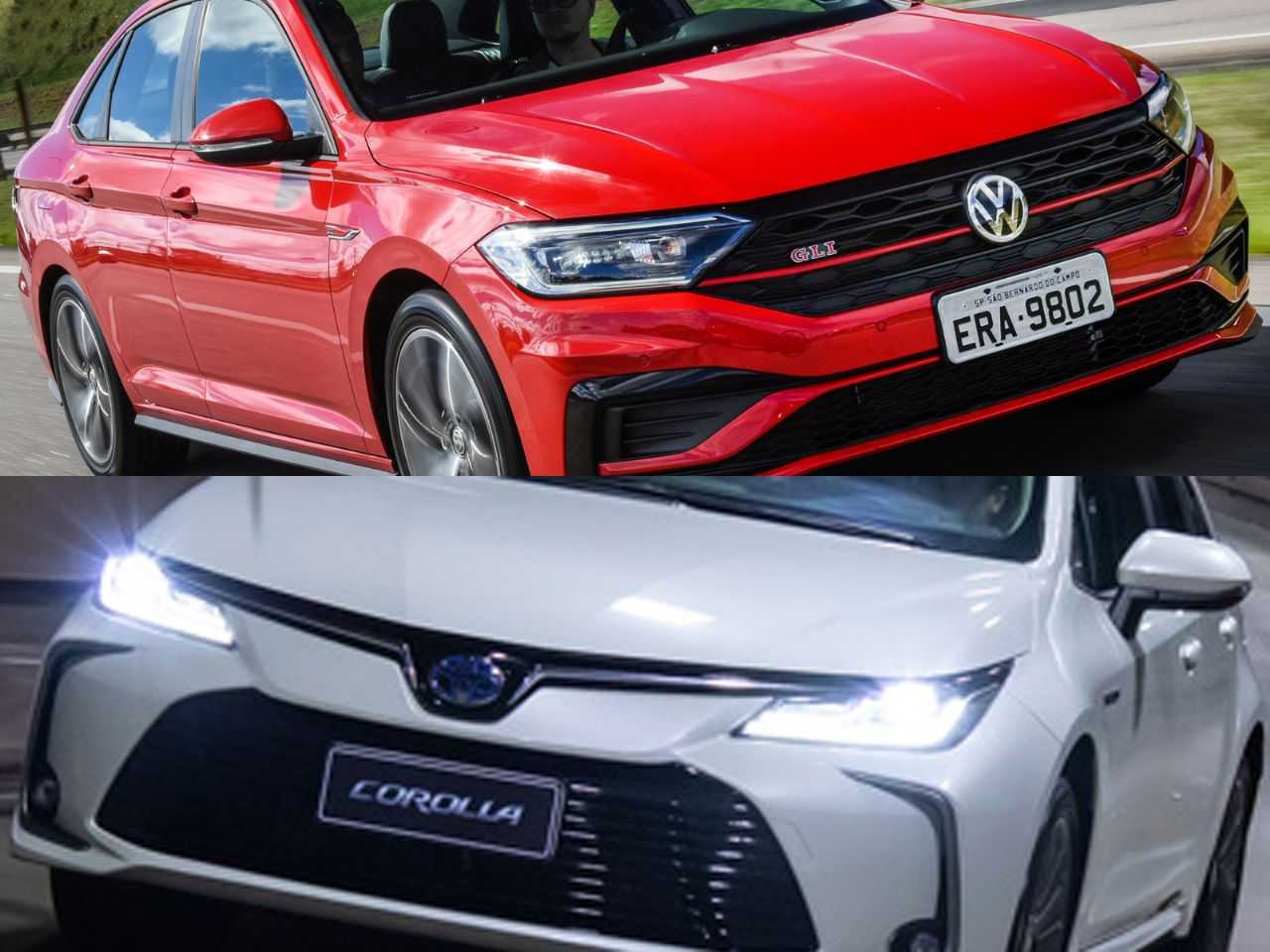Dúvida interessante: Corolla híbrido ou um VW Jetta GLI?