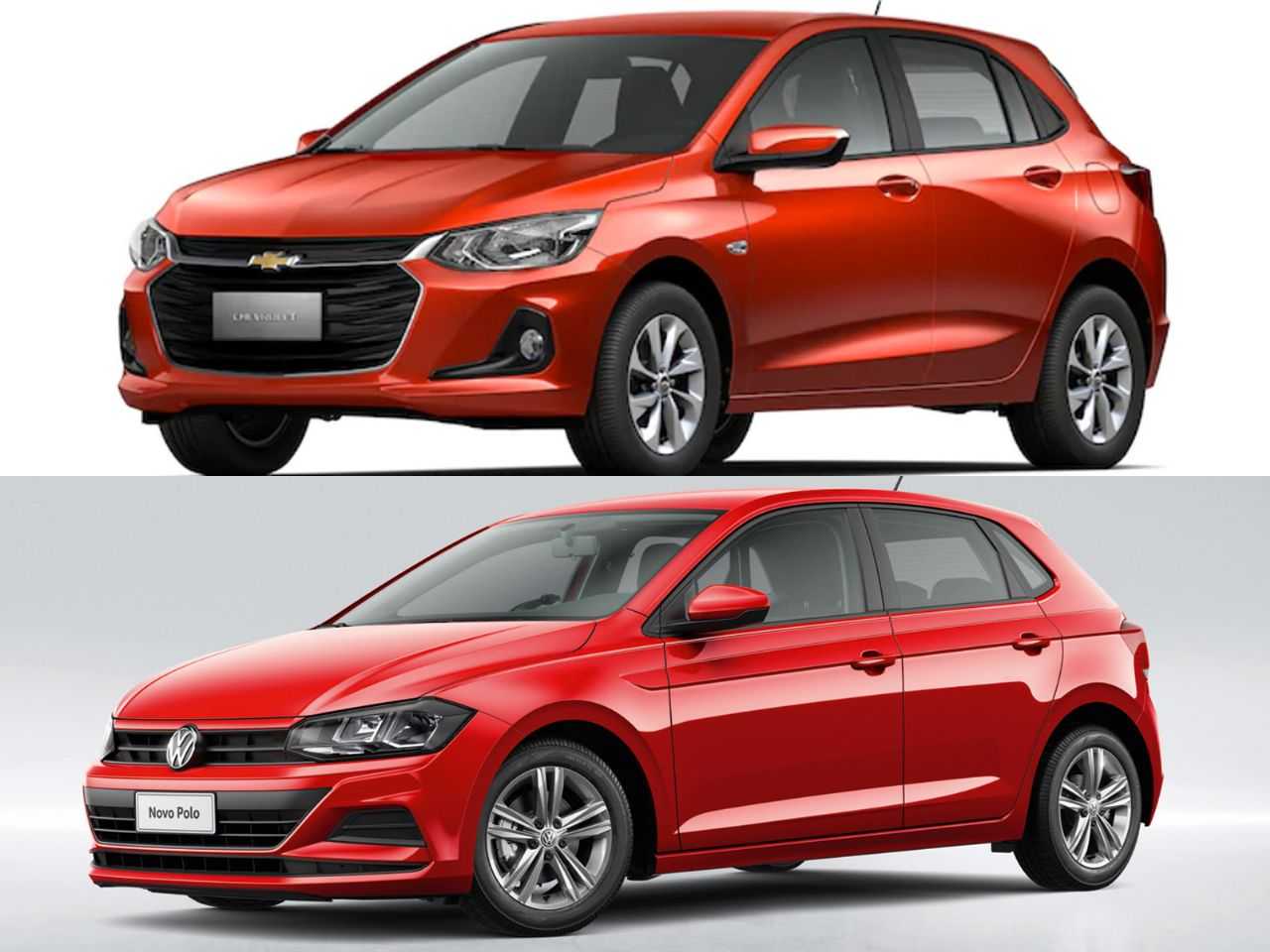 Hatches compactos aspirados: VW Polo ou Chevrolet Onix?
