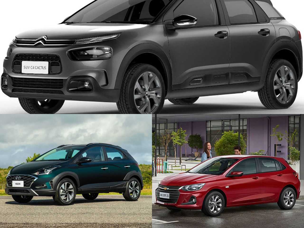 HB20X Evolution, Onix LTZ ou C4 Cactus na compra com isenção?