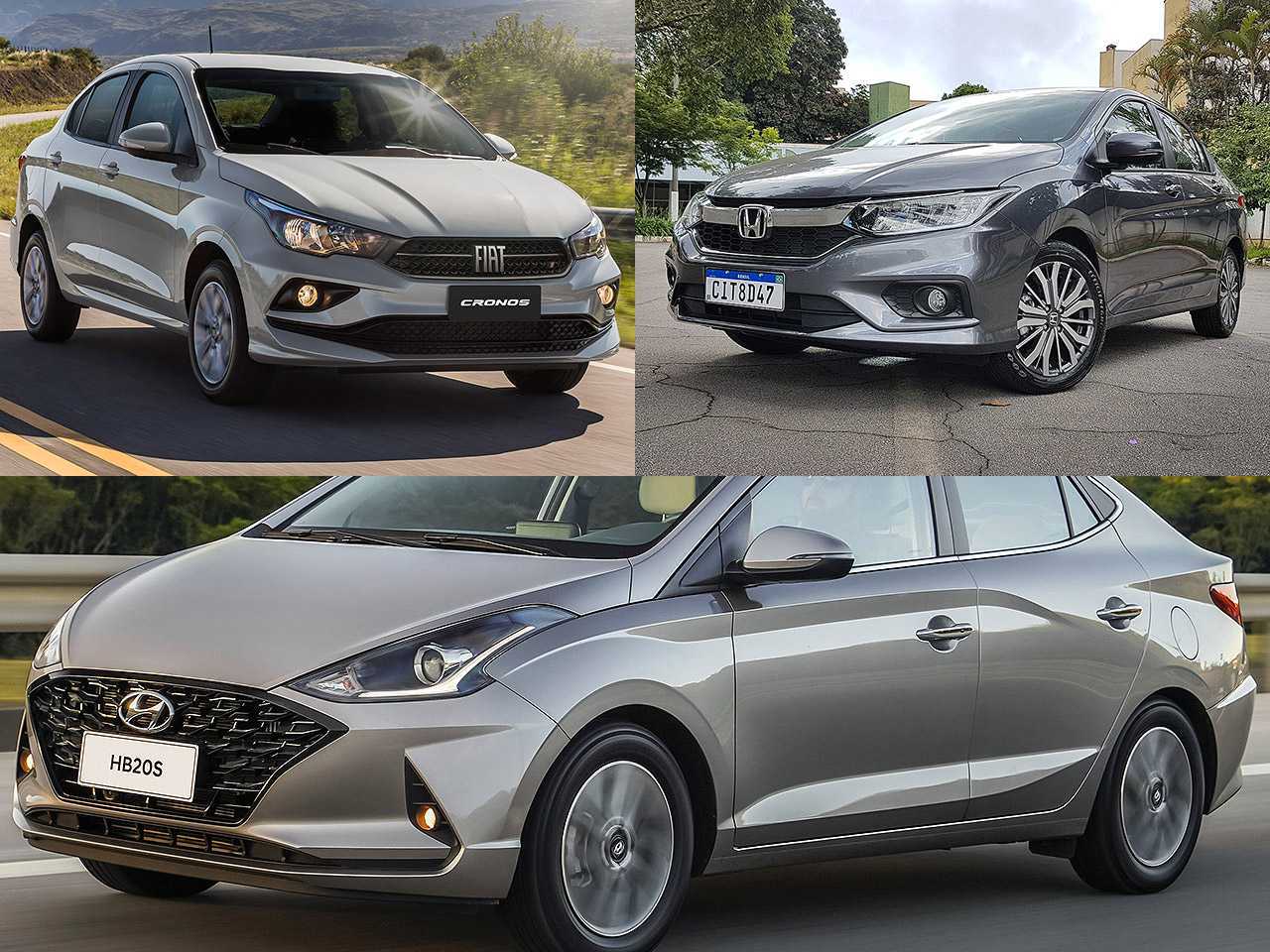 Honda City, Hyundai HB20S ou um Fiat Cronos?