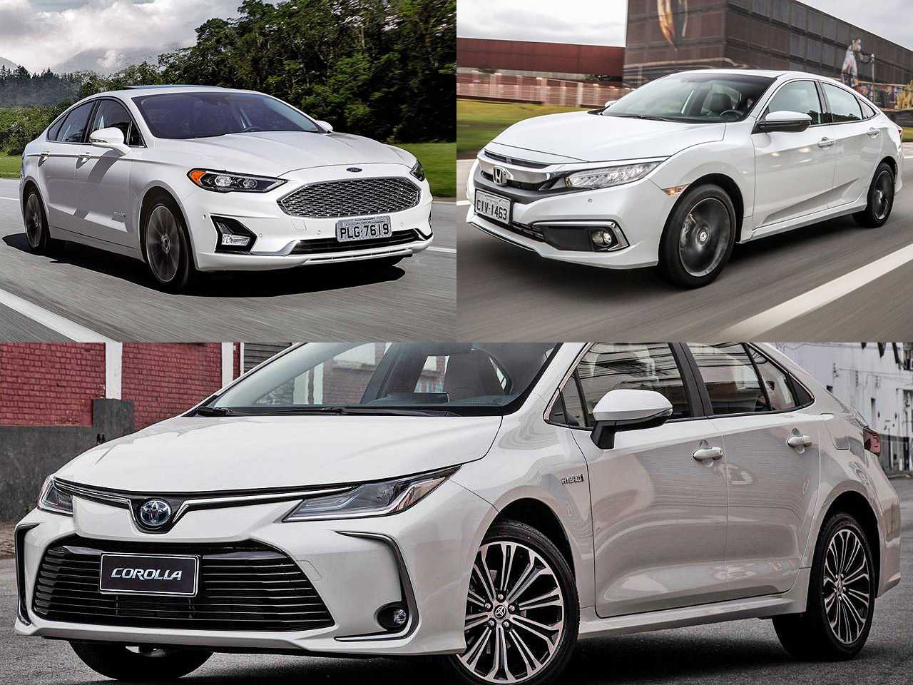 Honda Civic Touring, novo Toyota Corolla ou um Ford Fusion híbrido?