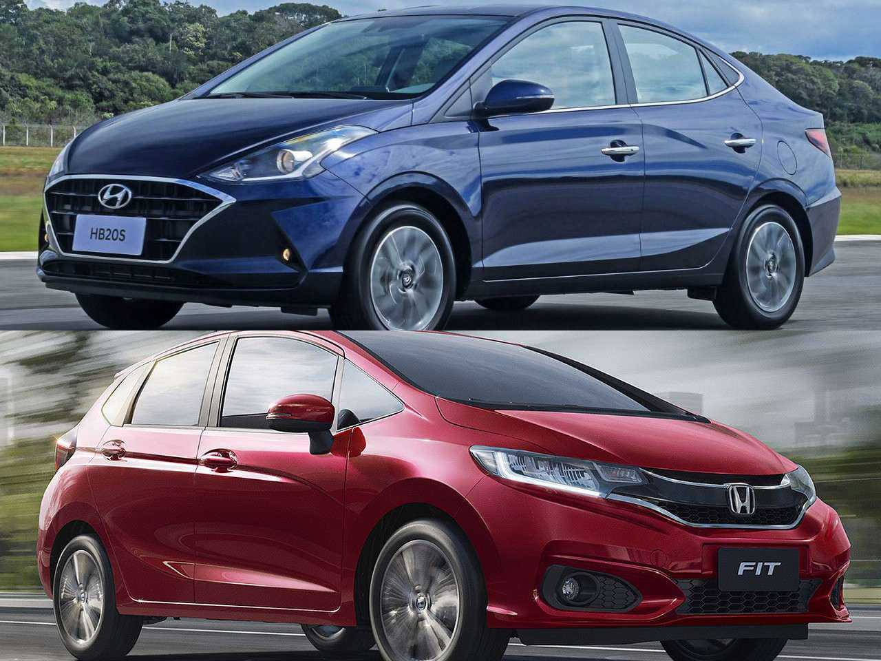 Honda Fit EXL ou um Hyundai HB20S Diamond Plus?