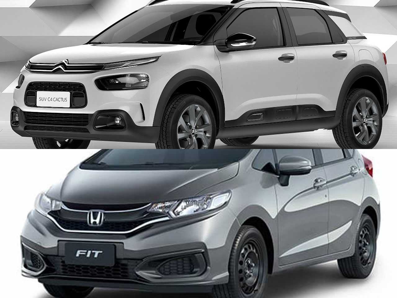 Honda Fit Personal ou um Citroën C4 Cactus Feel?