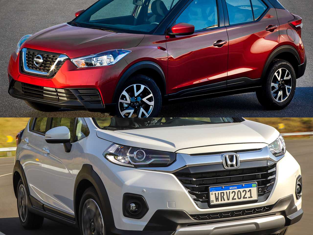 Honda WR-V 2021 ou um Nissan Kicks?