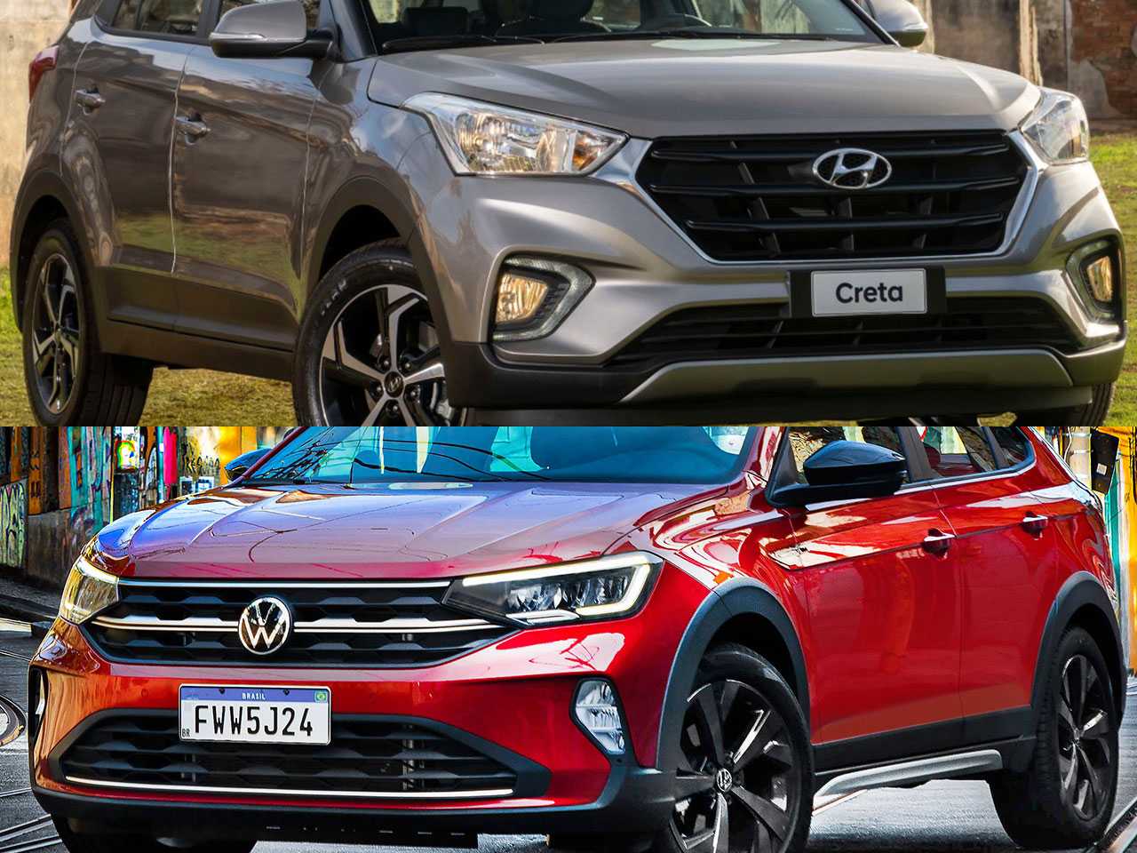 Hyundai Creta ou Volkswagen Nivus?