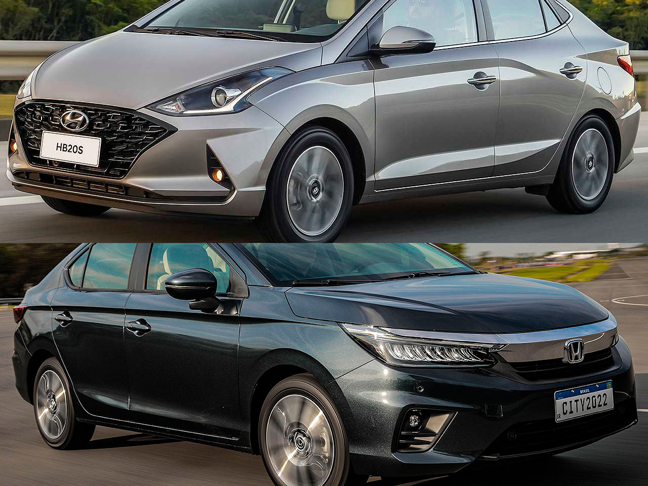 Hyundai HB20S Platinum Plus ou um Honda City Touring?