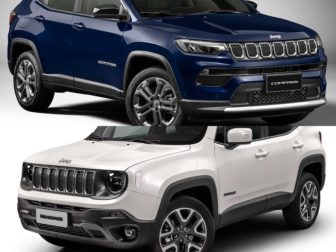 Jeep Compass 1.3 turbo flex ou um Jeep Renegade diesel?