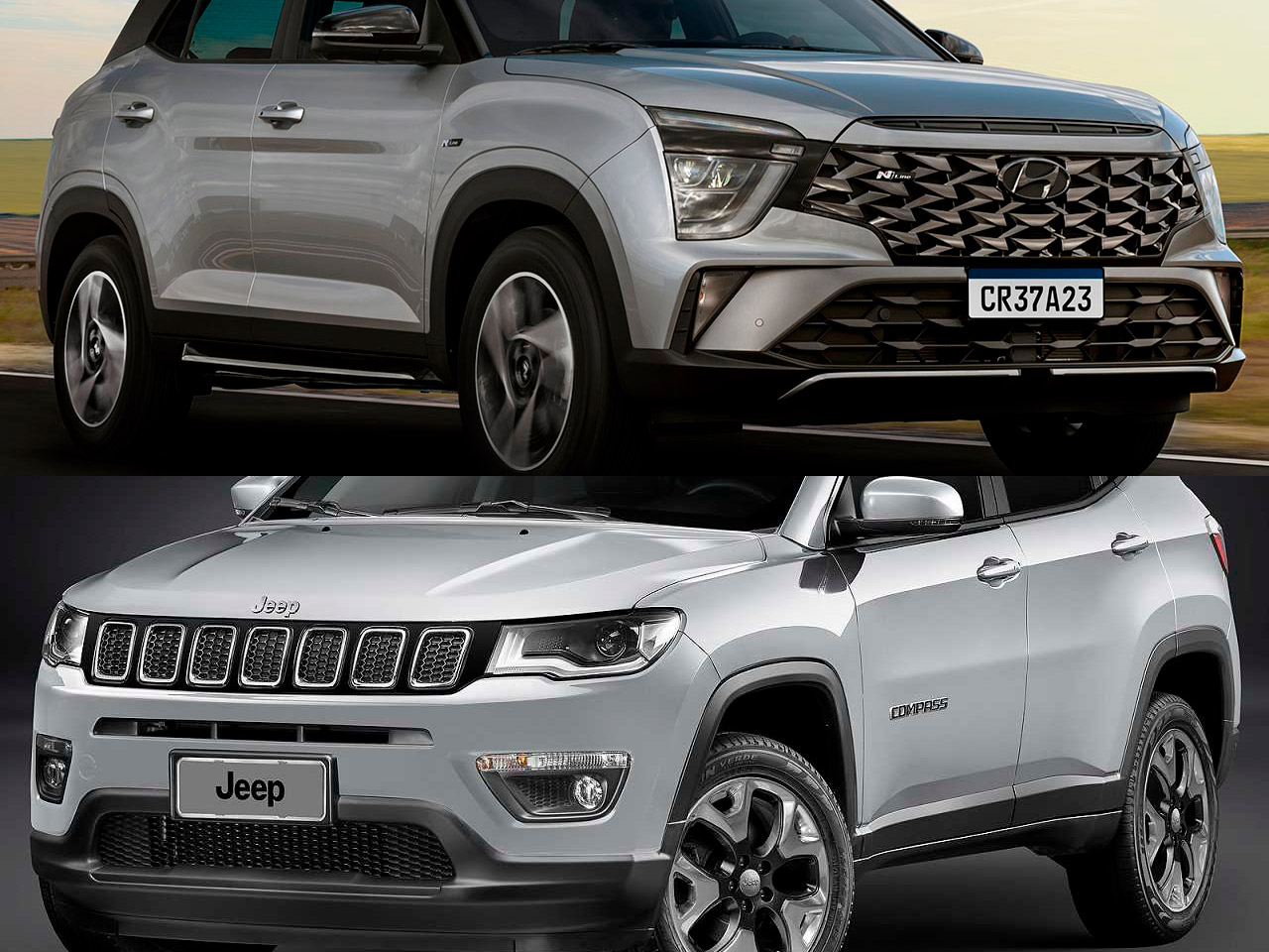 Jeep Compass usado ou um Hyundai Creta 0 km?