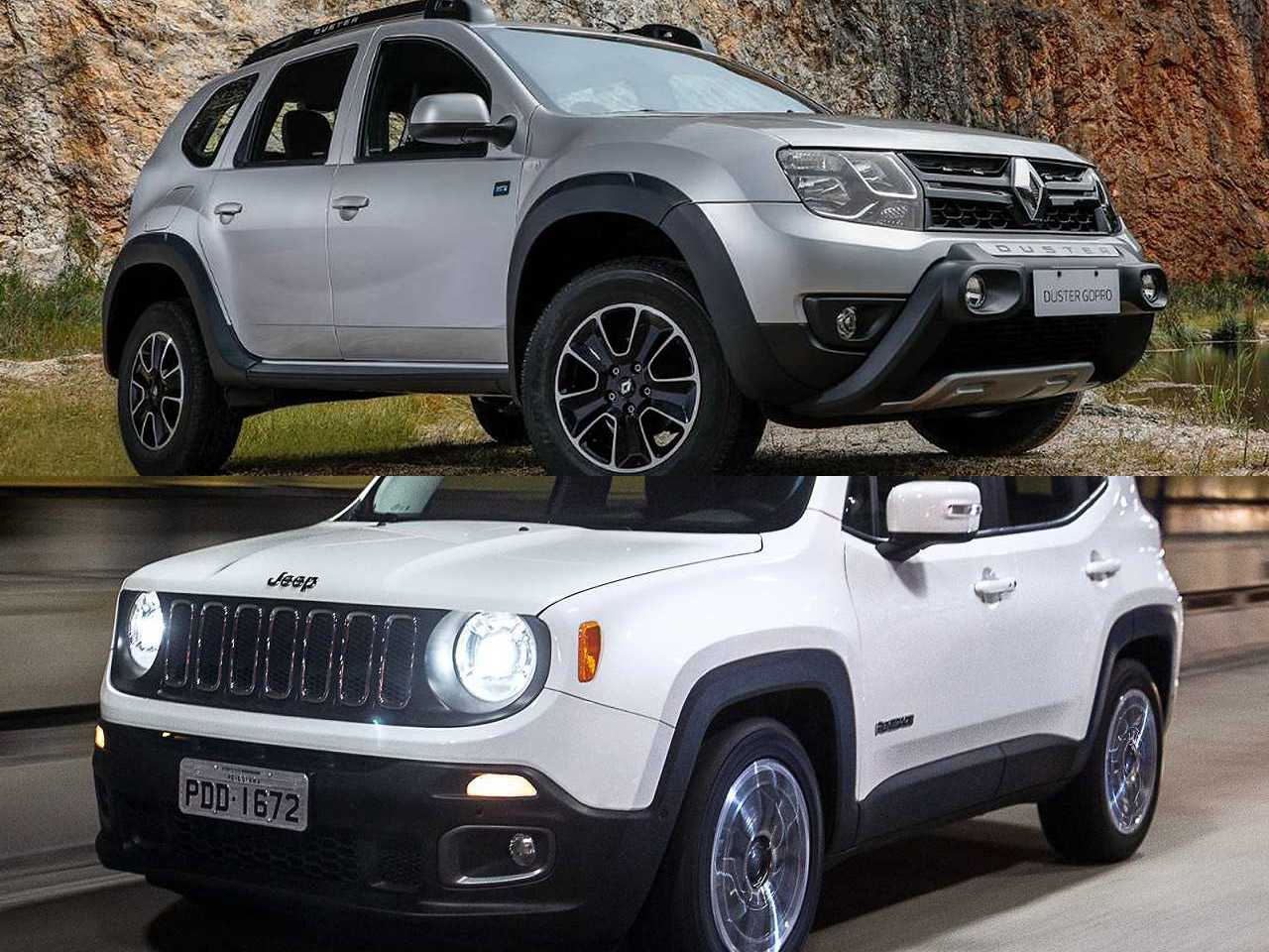 Jeep Renegade Sport diesel 2016 ou um Renault Duster automático 2020?