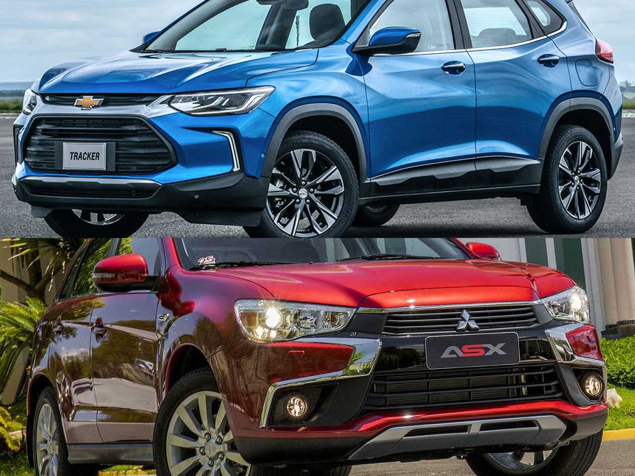 Mitsubishi ASX ou um Chevrolet Tracker?
