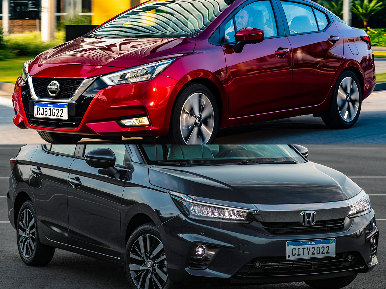 Nissan Versa Advance ou um Honda City EX?