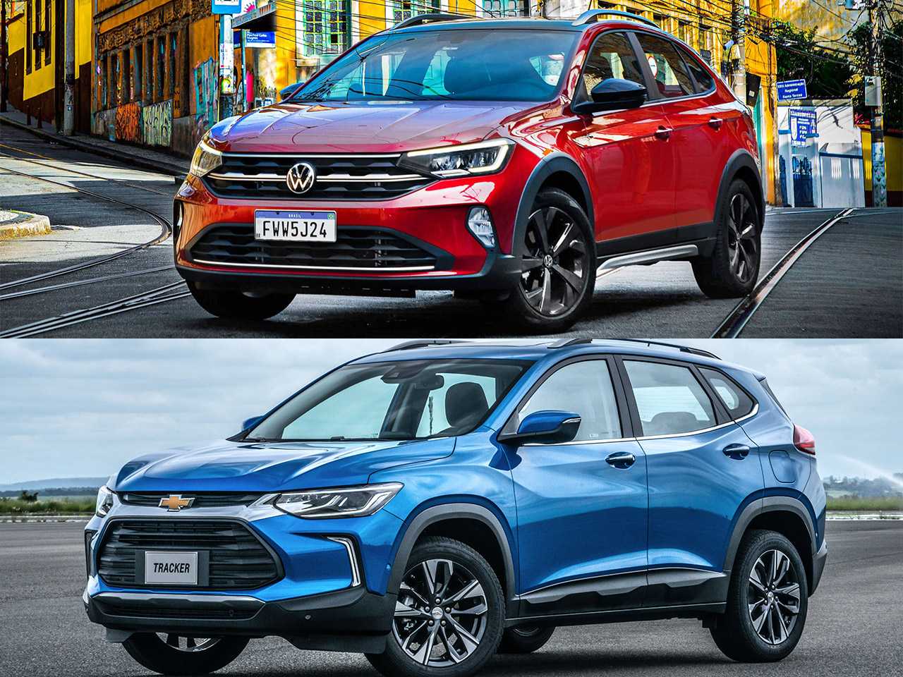 Novos SUVs: VW Nivus Comfortline ou um Chevrolet Tracker LTZ?