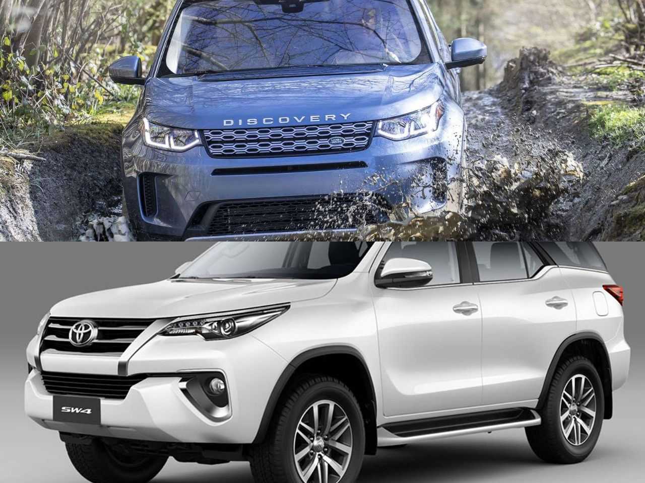 Optar por um Discovery Sport a diesel ou um Toyota SW4 SRX?