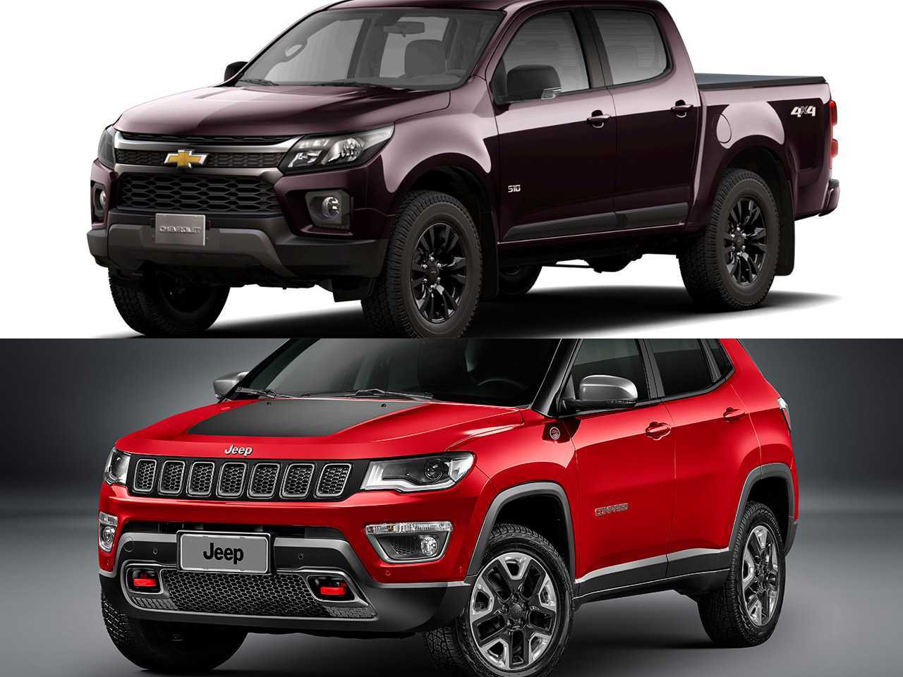 Para rodar no dia a dia em estradas ruins: Jeep Compass Trailhawk ou Chevrolet S10 LT diesel?