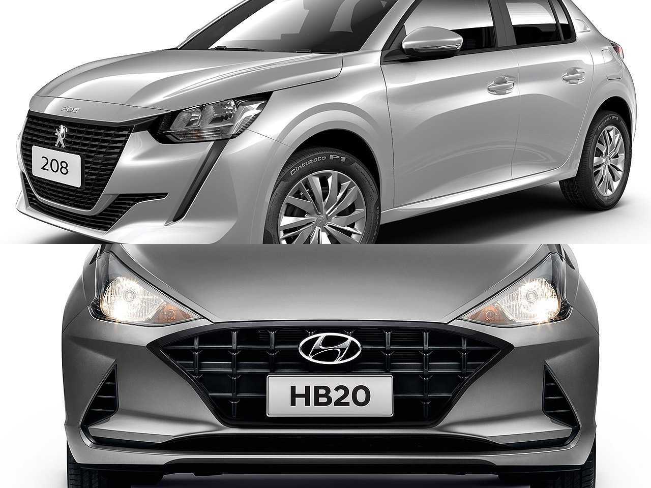 Peugeot 208 Like Pack manual ou um Hyundai HB20 Vision 1.6 automático?