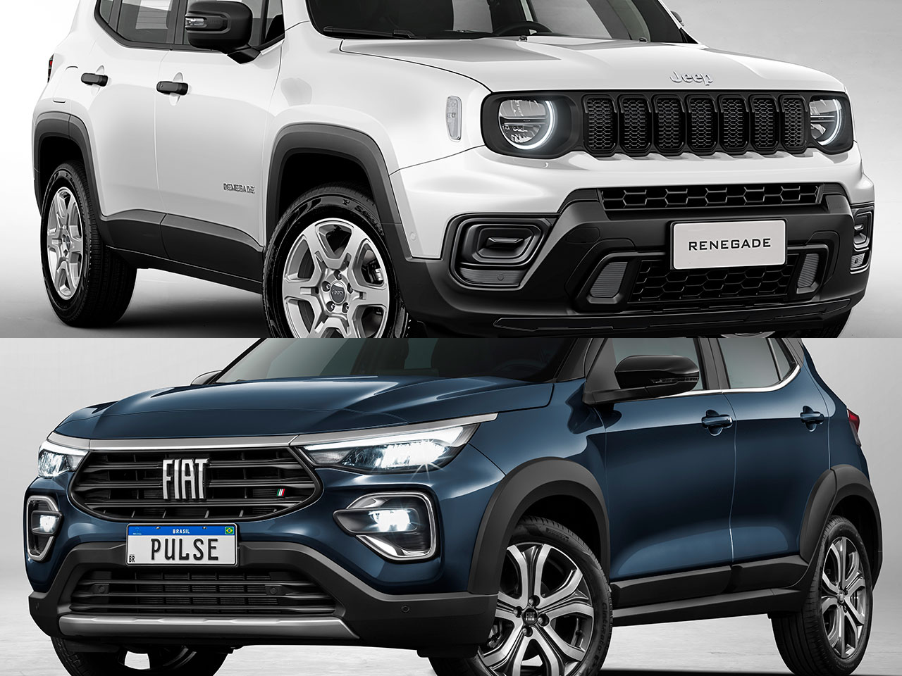 Por R$ 125 mil: Fiat Pulse Impetus ou um Jeep Renegade Sport?