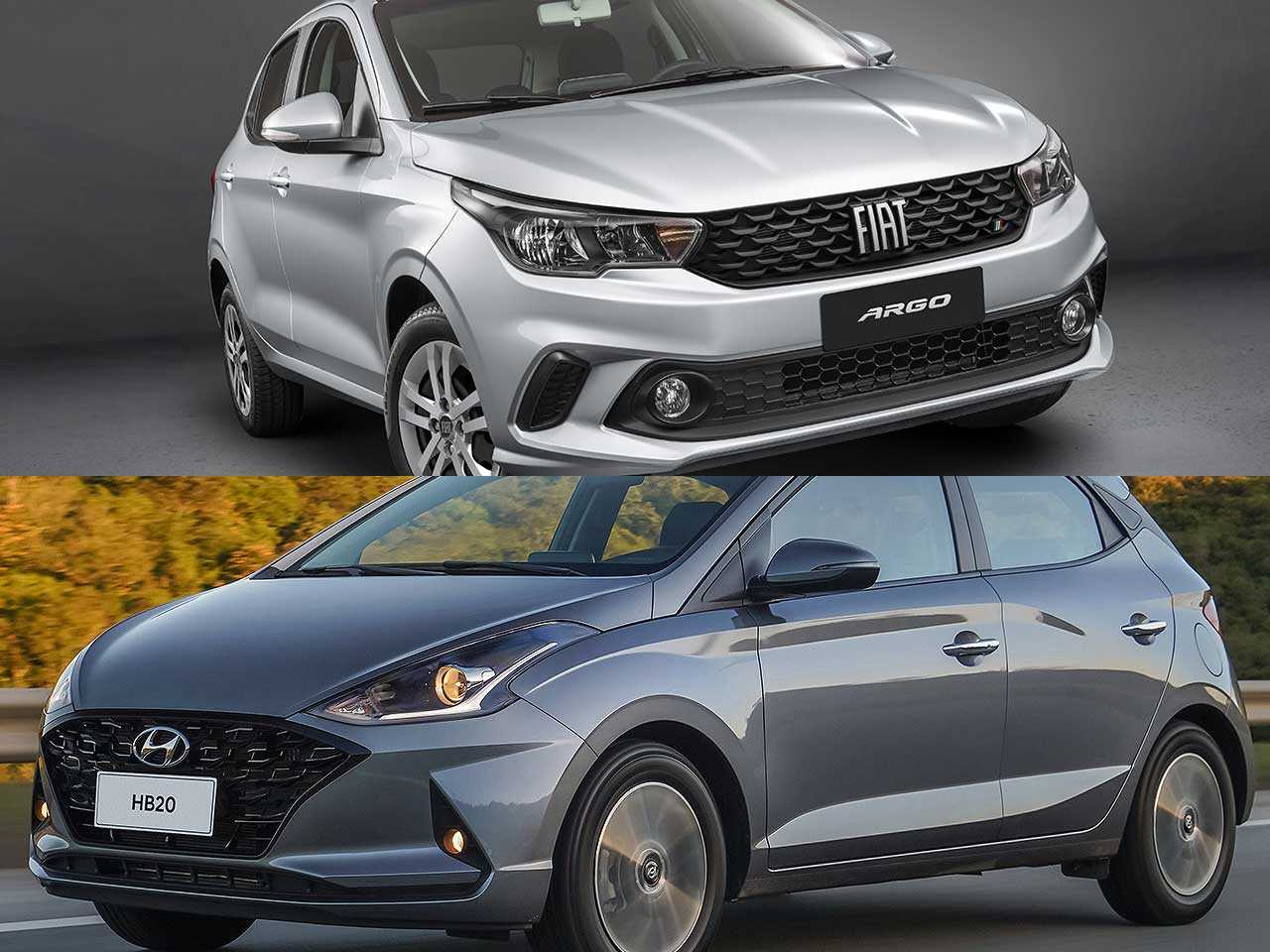 Primeiro carro até R$ 60 mil: Hyundai HB20 ou Fiat Argo?