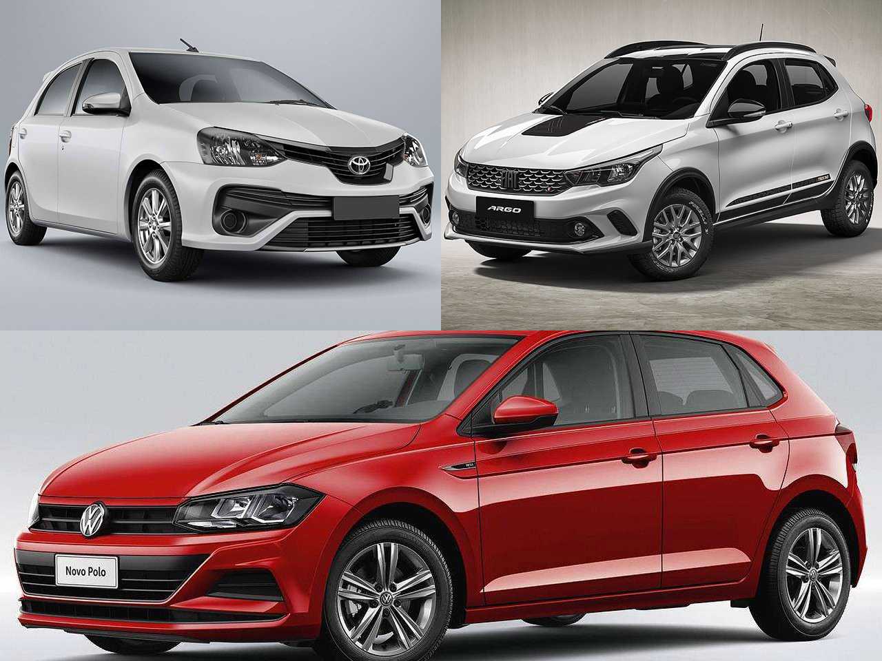 Primeiro carro: Fiat Argo Trekking, VW Polo 1.6 ou Toyota Etios X Plus?