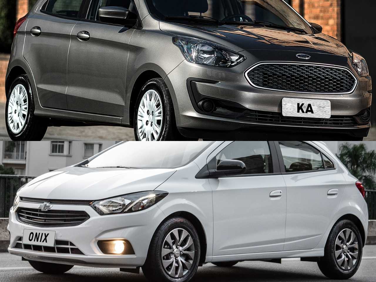 Procurando carro barato: Chevrolet Onix Joy ou um Ford Ka?