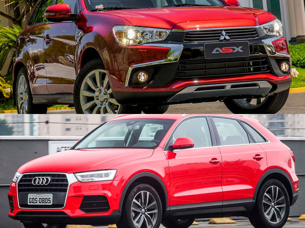 Razão vs. emoção: Mitsubishi ASX 2017 ou um Audi Q3 2015?