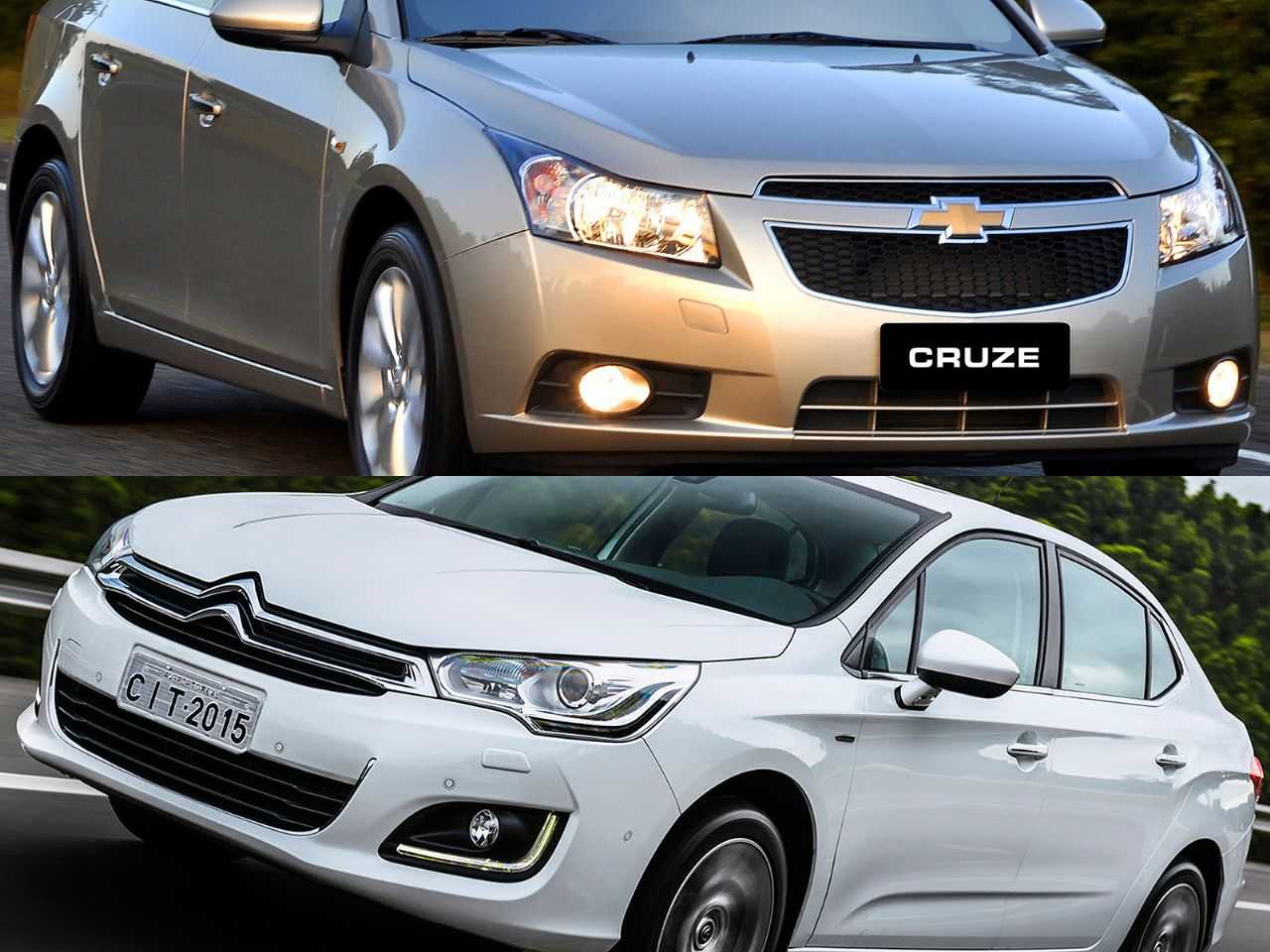 Sedans usados: Cruze LT 1.8 2016 ou um Citroën C4 Lounge 1.6 THP?
