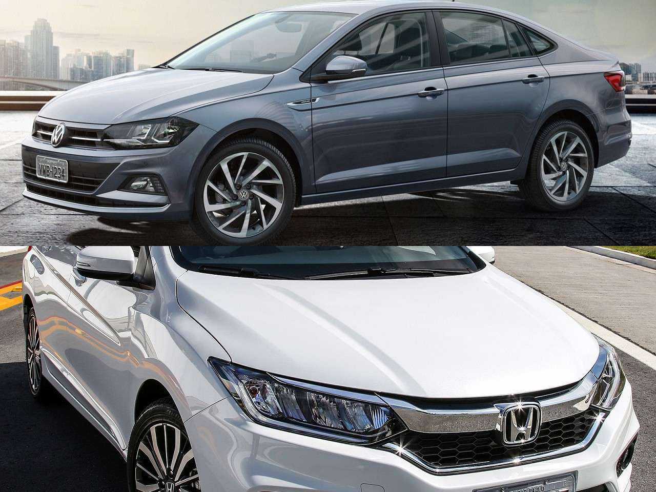 Seminovos até R$ 65.000: VW Virtus ou um Honda City?