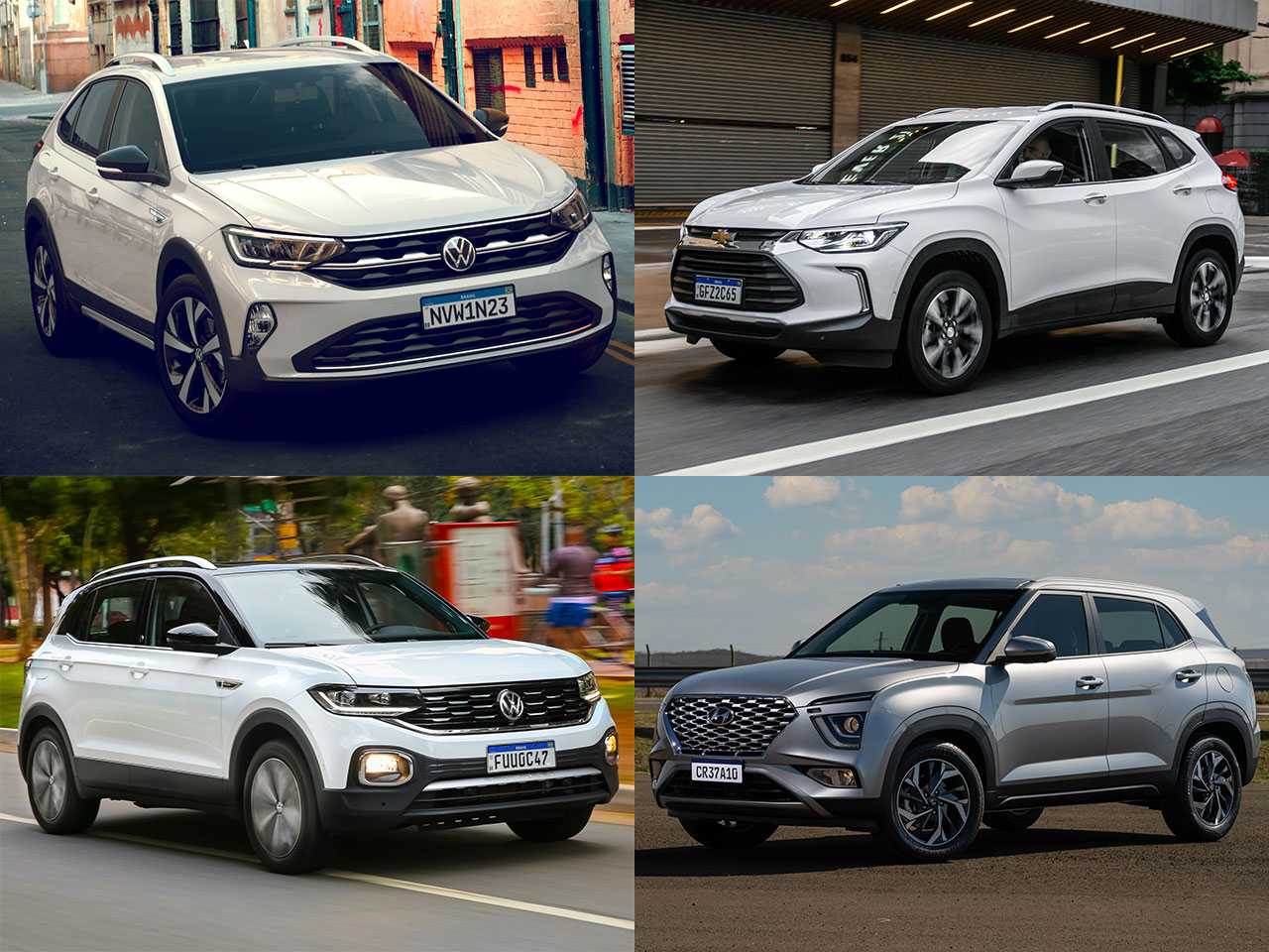 SUV compacto com bom porta-malas: novo Creta, Tracker, T-Cross ou Nivus?