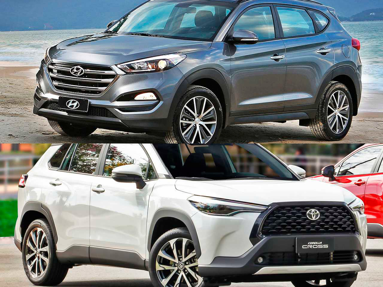 SUV para família: Corolla Cross XRE ou New Tucson GLS?