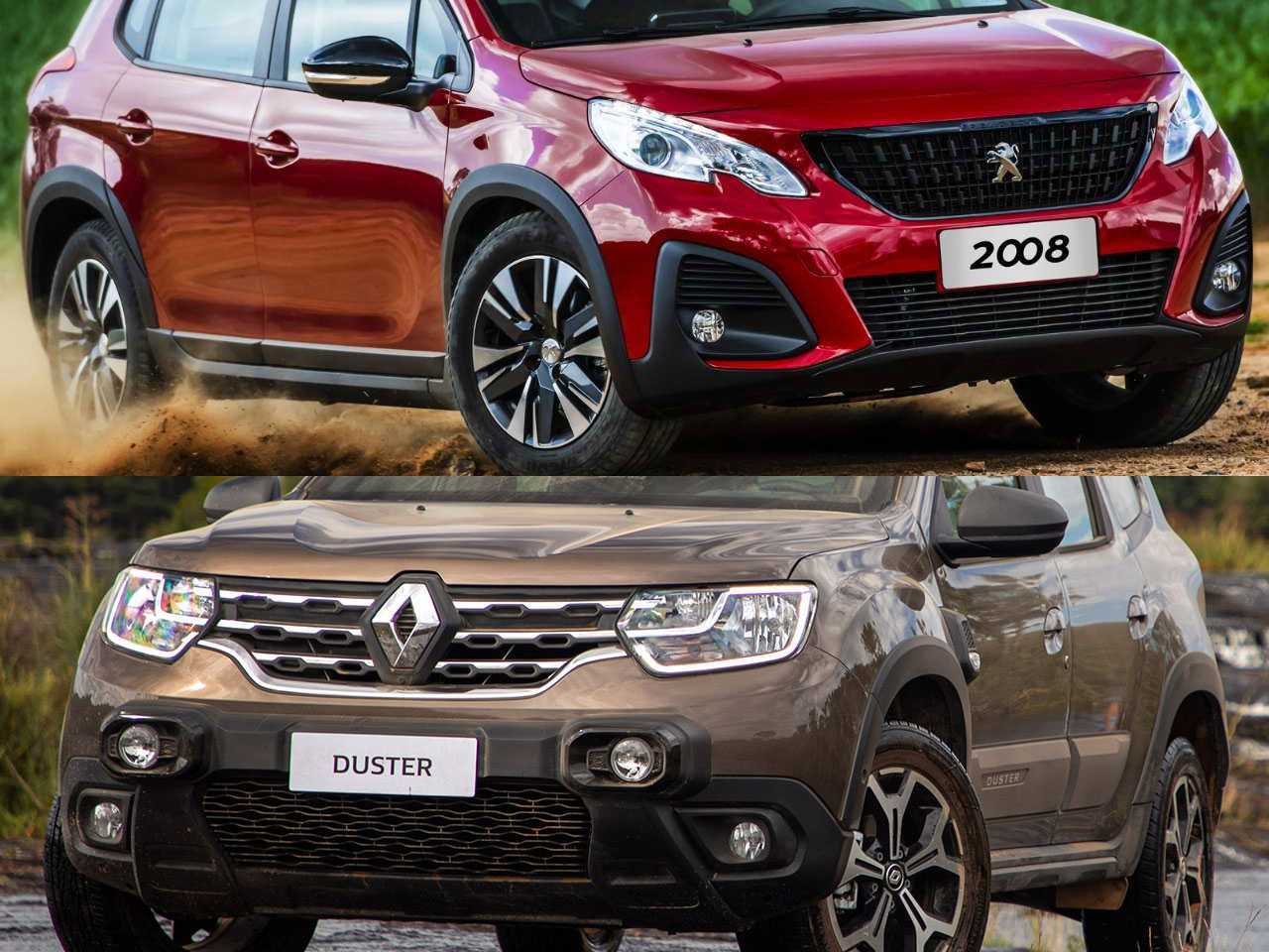 SUVs 2022: Renault Duster Iconic ou Peugeot 2008 Griffe THP?
