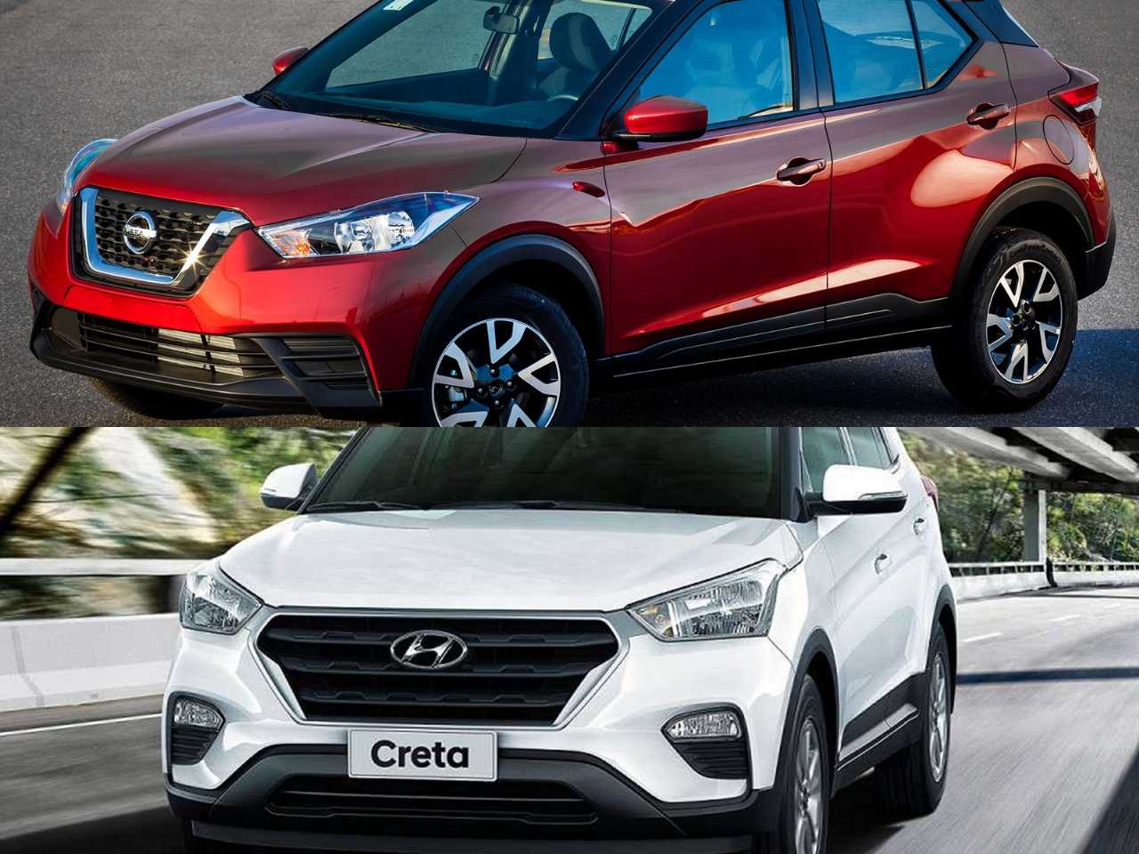 SUVs compactos: Kicks S CVT ou um Creta 1.6 automático?