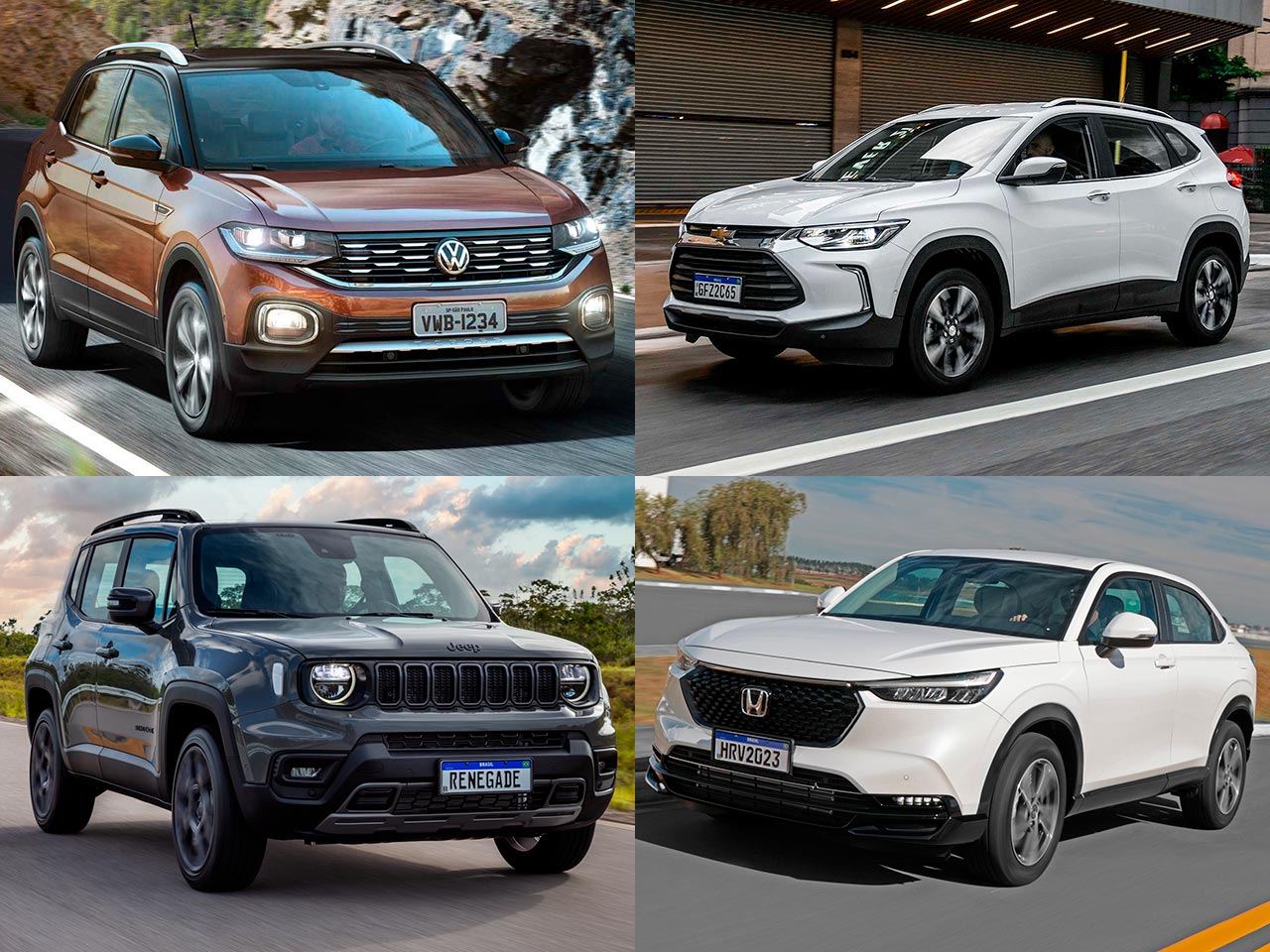 SUVs compactos com motores acima de 1.0 l turbo: qual é a melhor escolha?