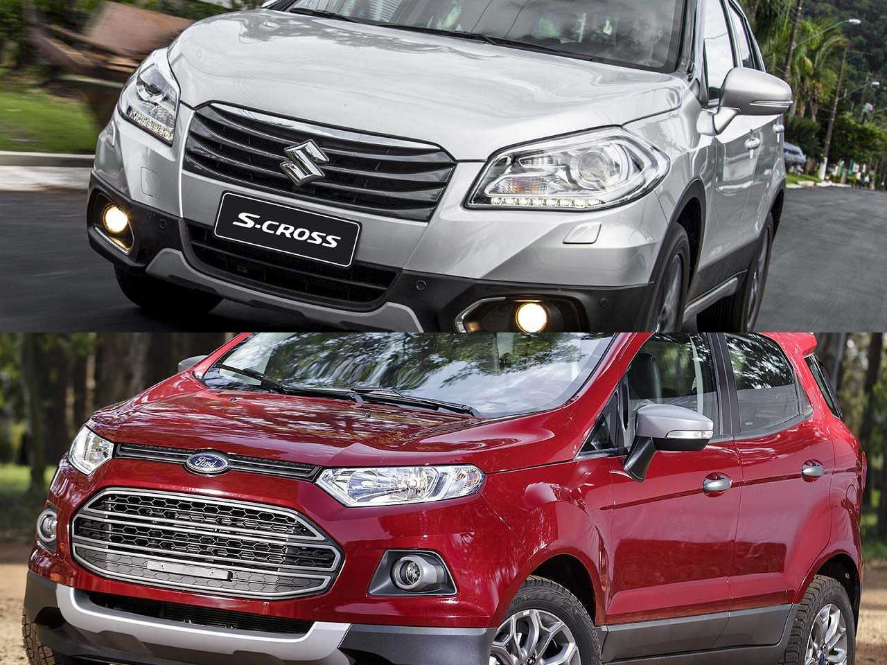 Suzuki S-Cross GL 2016 ou um Ford EcoSport SE 2017?