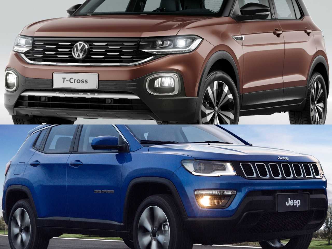 T-Cross Highline completo ou um Compass Longitude diesel?