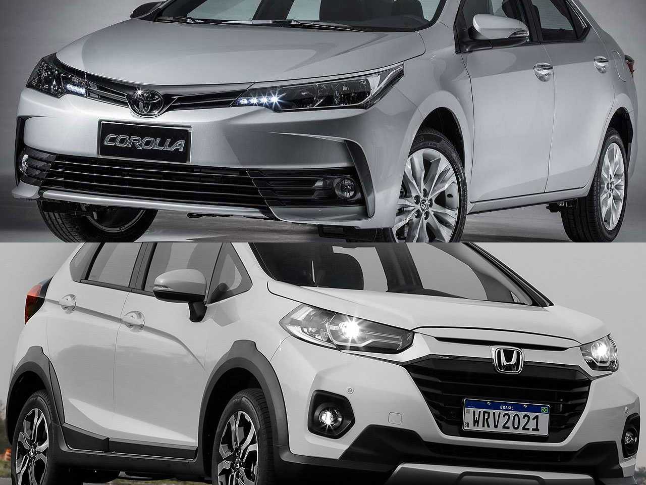Toyota Corolla XEi seminovo ou um Honda WR-V EXL 0 km?