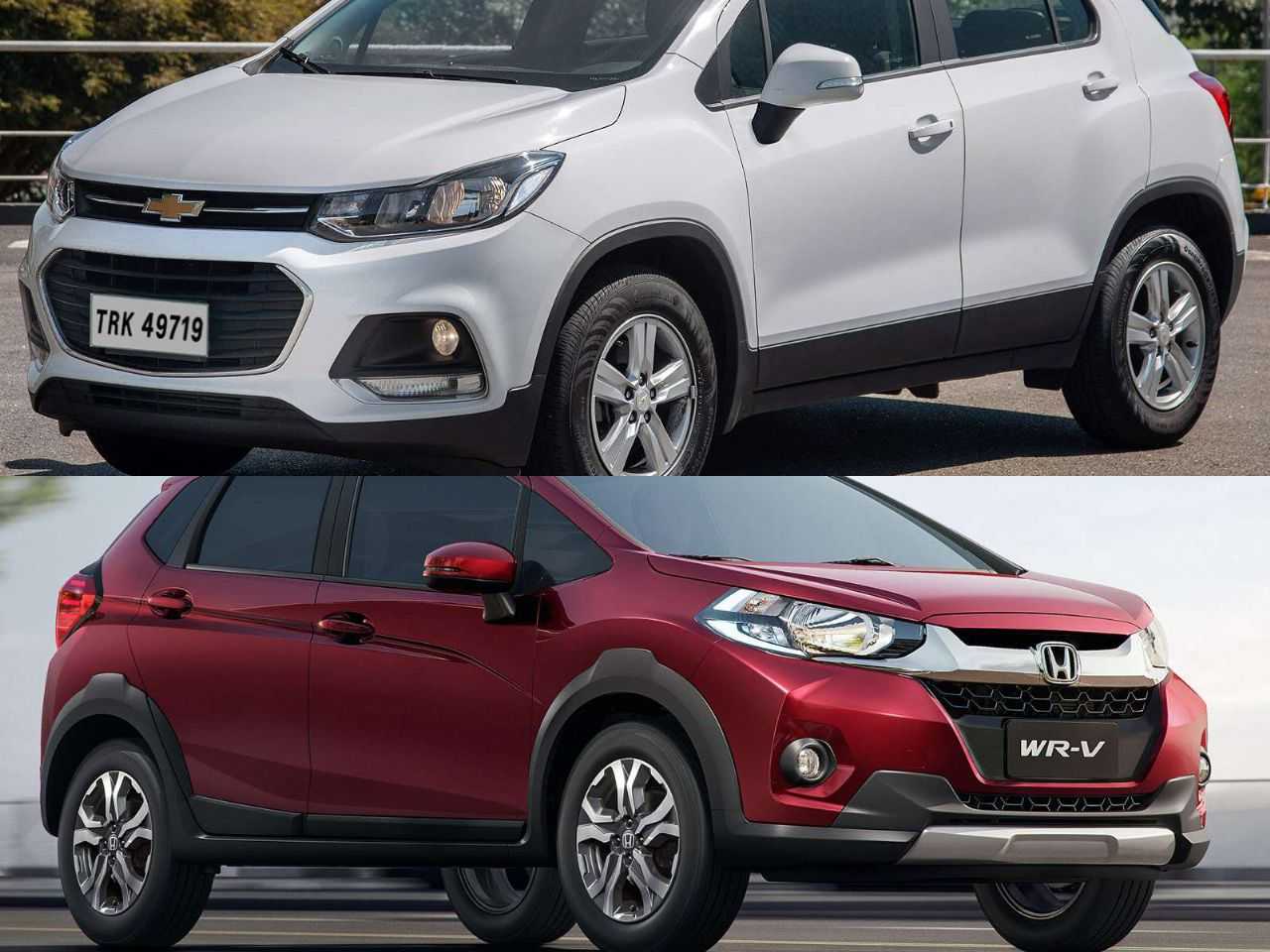 Um Chevrolet Tracker LT ou um Honda WR-V EX?