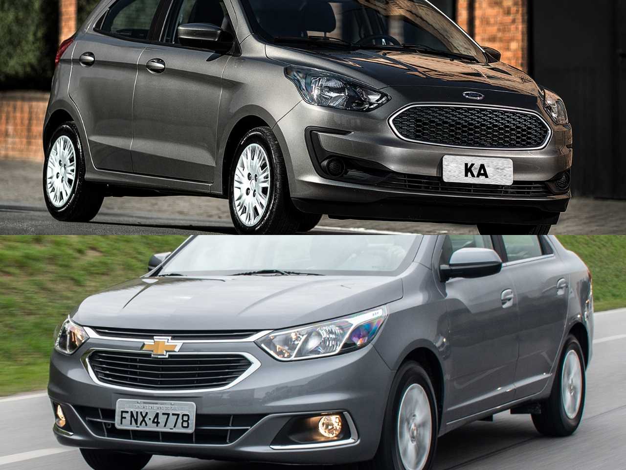 Um Ford Ka SE Plus manual 2020 ou um Cobalt LTZ 2018?