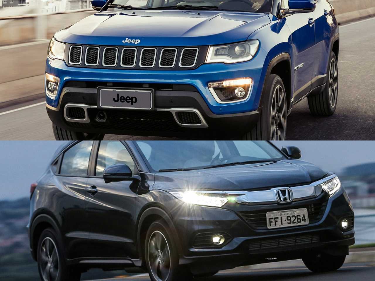 Um Honda HR-V Touring 2020 ou um Jeep Compass Limited Diesel?